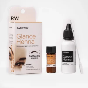 Henna Glance Castanho Escuro 3,5g - Rare Way