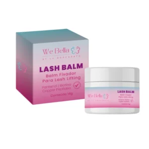 Lash Balm Fixador Lash Lifting - WE Bella é um produto essencial para profissionais de beleza que desejam garantir um resultado impecável no procedimento de Lash Lifting.